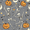 Gray Halloween Dancing, variant on Yayeee Table Runner 70 inches Long Home Kitchen Dinning Party Decoration, Halloween Dancing