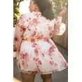 thumbnail image 4 of The Sweet Like Ice Cream Chiffon Empire Waist Dress in Floral Print, 4 of 4