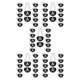 thumbnail image 1 of Injueey 1 Set Pirate Eye Patch Felt Blinder Blindfold Toy Eye Supply Matching Costume One Skeleton Elements for Household Kindergarten No.1 5Conjunto, 1 of 6