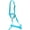 Turquoise, variant on Jeffers Livestock Nylon Sheep Halter & Lead Set – Brass Plated ¾" Adjustable Halter with 6ft Rope for Sheep, Goats, Lambs – Farm, Ranch, Barn, Stable, Milking, Show, Training Gear - Turquoise