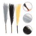 thumbnail image 2 of Shisuyan Faux Pampas Grass Cream Yellow 3Pack 15.7X2.4In, 2 of 8