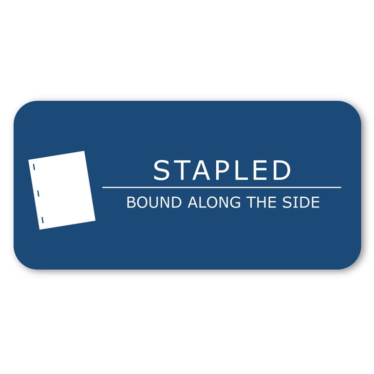 100 Pack Exam Blue Books - 8.5 X 11, 16 Pages Each, Wide Ruled Saddle Stitched Test Books For School, Home & Office
