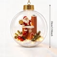 thumbnail image 2 of LED Christmas Story Hanging Ornament, 3D Lighted Holiday Pendant, Decorative Christmas Tree Accent for Mantel Window Party Seasonal Home Decor and Festive Display, B, 2 of 6