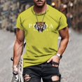 thumbnail image 1 of Sweatshirt 3D Casual Retro Pattern Series Men's T-shirt, 1 of 2