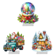 thumbnail image 1 of Kits Arte Escritorio Cristal Forma Especial Acrílico Navidad, 1 of 7