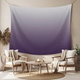 thumbnail image 2 of Grey Purple, Small Tapestry for Bedroom Wall Hanging Tapestry, Gradient Ombre Modern Abstract Color Art Ceiling Backdrop Tapestries Poster Blanket Wall Decor for Teens Room Living Room Dorm 23" x 28", 2 of 8