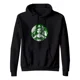 thumbnail image 1 of Sudadera Con Gorro Sirenita Ariel Logo Verde Disney, 1 of 2