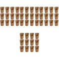 thumbnail image 2 of 200 Pcs Sacs de Rangement pour Collations de Frites Sacs en Papier Kraft Porte-Frites, 2 of 6