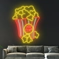 thumbnail image 3 of Handmadetneonsign Popcorn Neon Sign, Popcorn Neon Light, Popcorn Led Light, Popcorn Movie Led Sign, 3 of 5
