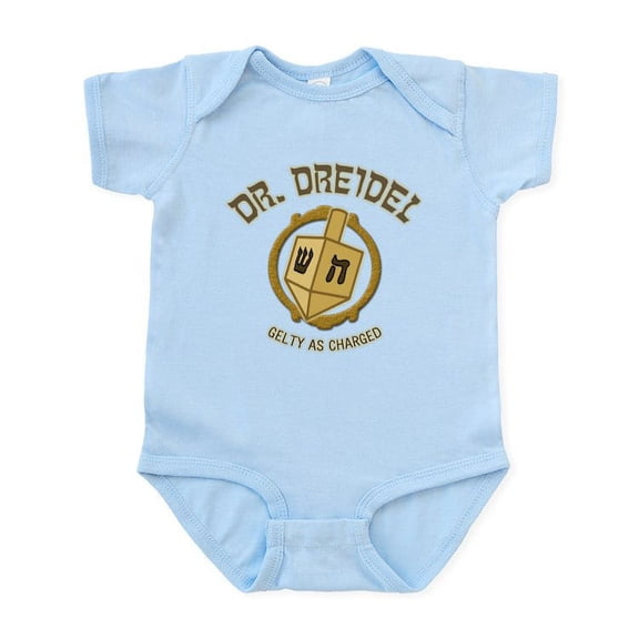 CafePress - Dr. Dreidel Infant Bodysuit - Baby Light Bodysuit, Size Newborn - 24 Months