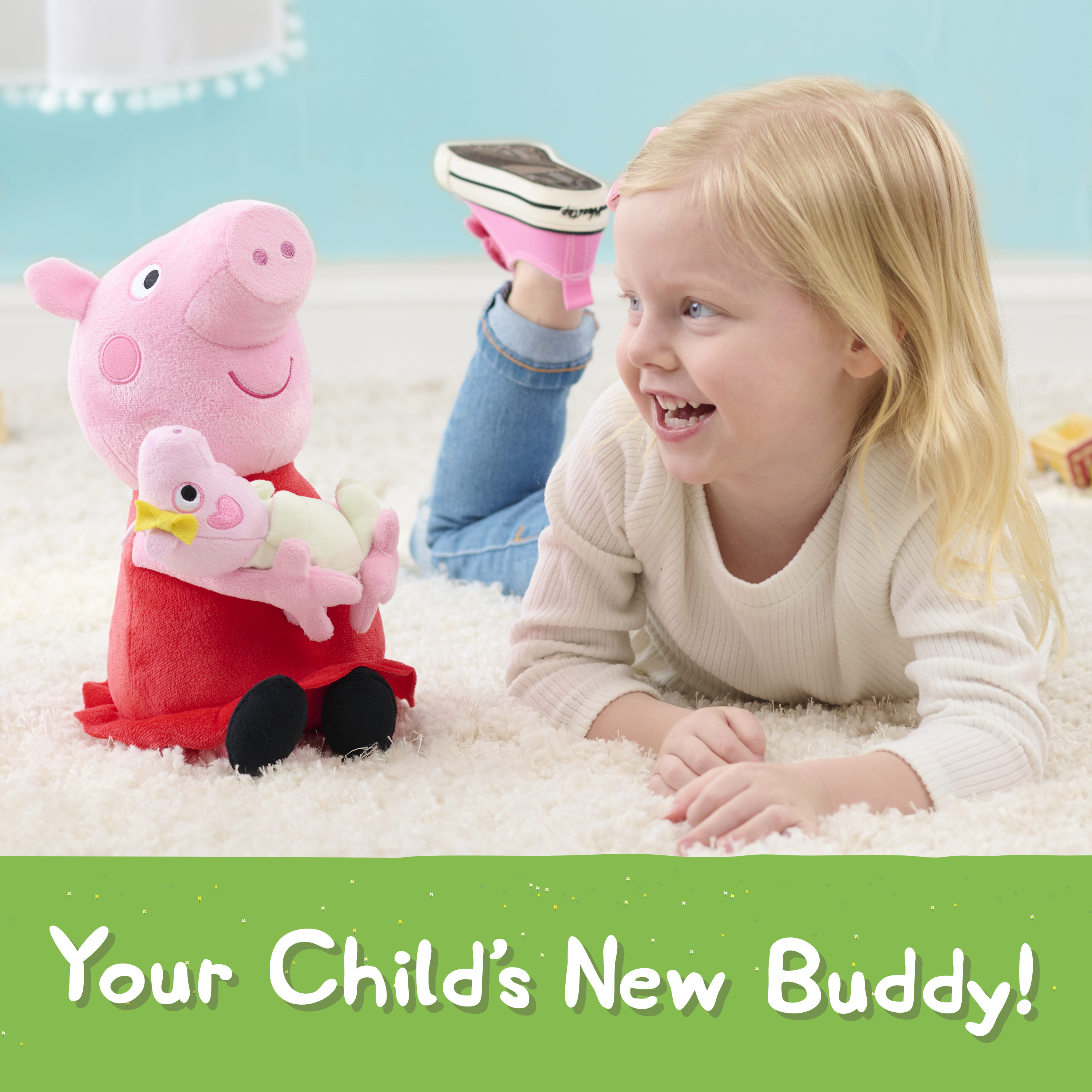 Peppa Pig Big Sis 11.5-Inch Plush Stuffed Animal photo 3