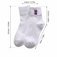 thumbnail image 4 of Garbnen Women's Halloween Crew Socks Cute Funny Graphic Womens Mid Calf Socks Spooky Fall Winter Comfy Halloween Gift for Women, 4 of 6