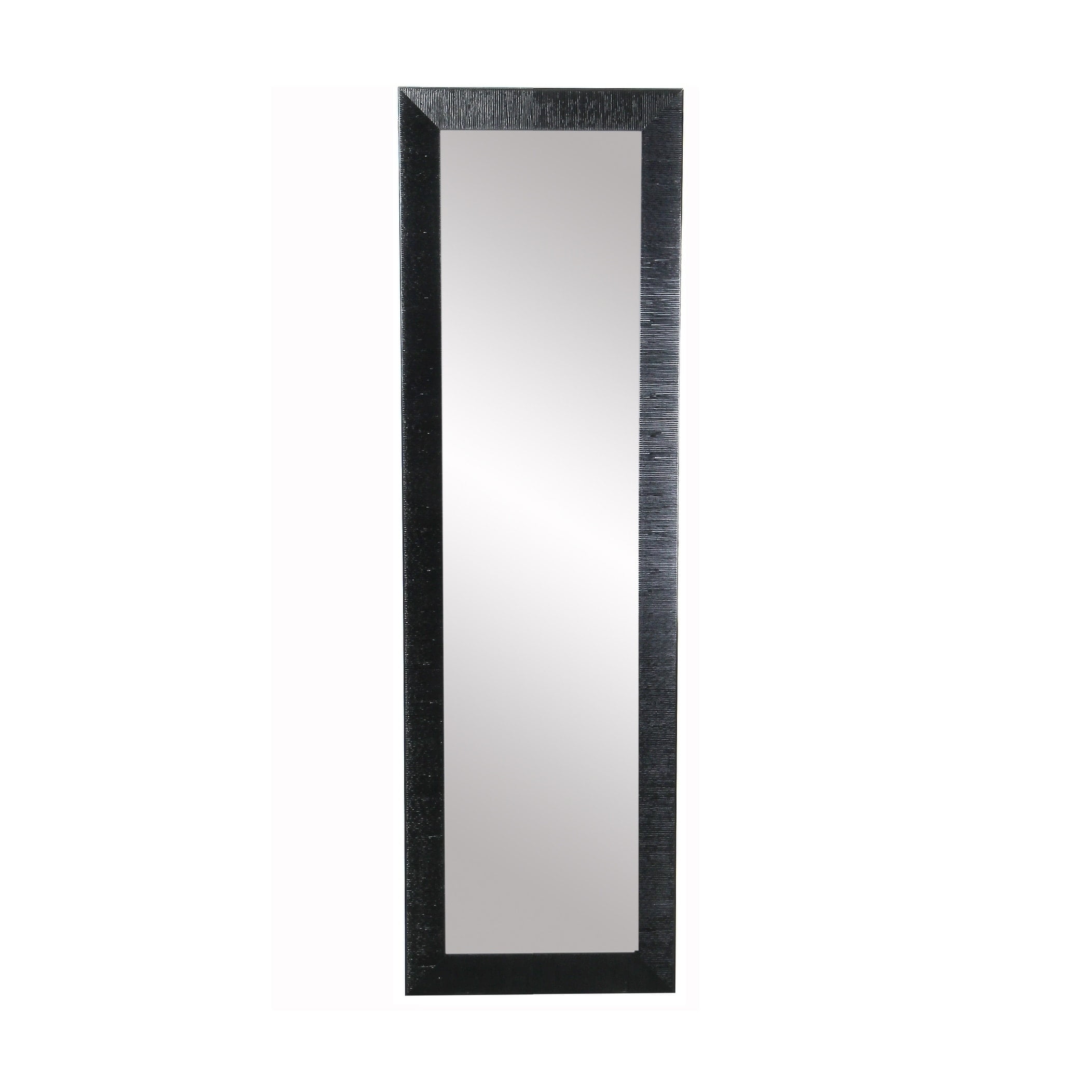 BrandtWorks Nordic Black Slim Floor Mirror