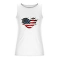 thumbnail image 3 of UVEASISHA Mens 4th of July Tank Top Funny,Men's Heart USA Flag Stars and Stripes Tank Tops Retro Muscle 1776 Sleeveless Shirt American Flag Tank Tops for Men 2025 White, 3 of 3