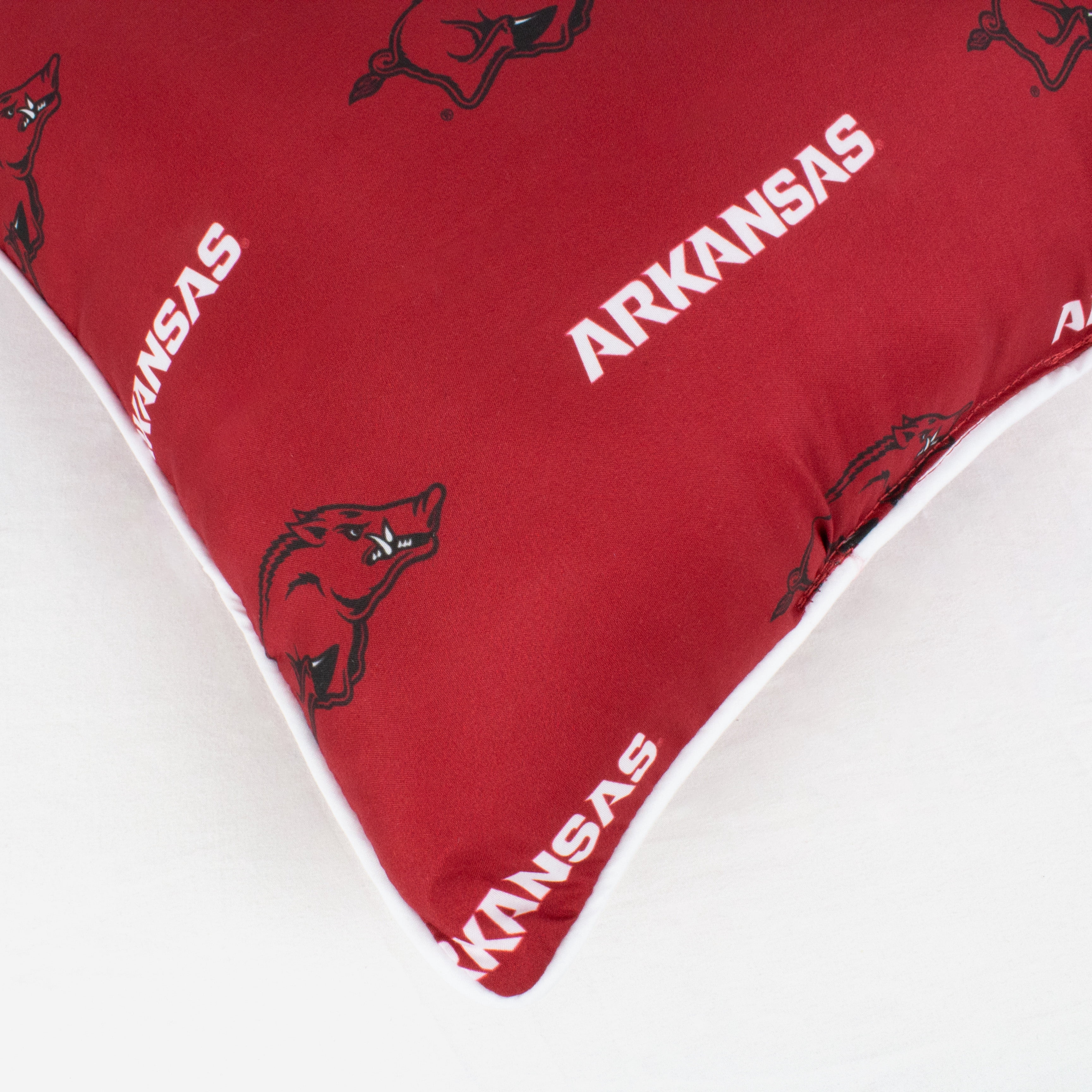 Arkansas Razorbacks 16" x 16" Decorative Pillow - (Includes 2 Decorative Pillows)