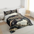 thumbnail image 4 of jejeloiu Rustic Cabin Twin Comforter Sets,Natural Scenery Bedding Set For Men Women Reversible 2-Piece, 4 of 8