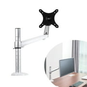 Single LCD Monitor Articulating Desk Mount Stand Aluminum 360 Rotary Computer Combination Bracket Single Arm Monitor Stand QA3S
