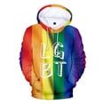 thumbnail image 3 of Free LGBT Flag Hoodies Sweatshirt For Lesbian Gay Pride Colorful Jacket For Gay Home r Gay Friendly LGBT Equity, 3 of 5