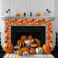 thumbnail image 6 of LAMIRO Thanksgiving Fall Decorations for Home Porch,Indoor Outdoor Fall Decor Autumn Harvest Garland Leaves Decor Wedding Party Friendsgiving Decorations 1.75m, 6 of 7