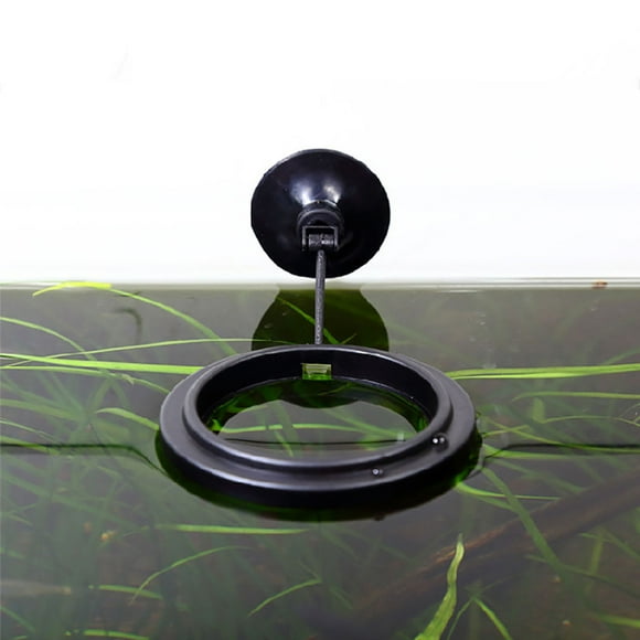 Xihbxyly Liquidación de Verano Estación de Alimentación para Acuario, Tanque de Peces, Comedero Flotante, Comedero Cuadrado/Circular