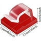 thumbnail image 2 of 100 piezas de clips para cables, clips para luces exteriores, organizador de cables, clips de alambre autoadhesivos, miniganchos, soporte para gestión de cables para coche, oficina, hogar, hadas L, 2 of 5