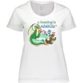 thumbnail image 3 of Inktastic Reading is Magical Dragon Green Dragon with Book Women's Plus Size T-Shirt, 3 of 5