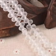 thumbnail image 6 of U8MO 50pcs 8mm Side Hole Rondelle Crystal Glass Loose Spacer Crafts Beads DIY Jewelry-Pink, 6 of 6