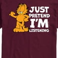 thumbnail image 3 of Garfield - Pretend I'm Listening - Men's Short Sleeve Graphic T-Shirt, 3 of 5