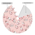 thumbnail image 2 of Sikiie Easter Rabbit 30-48 inches {designName} Print Christmas Tree Skirt Snowman Xmas Tree Skirt with Edge Christmas Decorations for Holiday Party30", 2 of 7