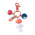 thumbnail image 2 of Cqxid Hangs Under $5 Fashion Astronaut Color Keychain Keyring Alloy For Baby, 2 of 9