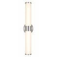 thumbnail image 2 of Cal Lighting Brentwood 26W 1-Light Metal Dimmable LED Vanity Light in Silver, 2 of 2