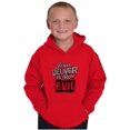 thumbnail image 5 of Lord Deliver Us From Evil Luke 11:1 Youth Hoodie Boy Girl Teen Brisco Brands S, 5 of 6