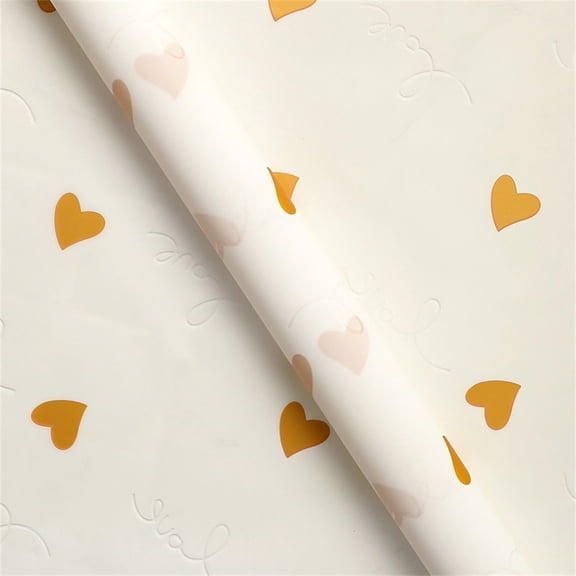 Valentine's Day Love Wrapping Paper Flowers Gift Packaging Qixi 520 Flower Bundle Wrapping Paper Waterproof Wrapping Flowers Wholesale 3
