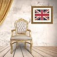 thumbnail image 3 of Appleman, Sam 14x11 Gold Ornate Wood Framed with Double Matting Museum Art Print Titled - Flea Market Union Jack, 3 of 4