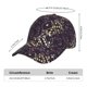 thumbnail image 2 of Fotbe Dice Gorro Clásico de Béisbol, Gorra Ajustable con Broche Snapback, Gorro de Exterior de Algodón Suave, 2 of 6
