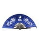 thumbnail image 1 of Yuarrent Ventilador plegable de acero inoxidable de primera calidad para entrenamiento de Tai Chi, ventilador plegable de plástico de dragón Accesorios para máquinas de ejercicios Azul, 1 of 6
