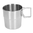 thumbnail image 2 of Outdoor Camping Cup, Camping Mug Rust Proof 304 Stainless Steel Material  For Backpacking, 2 of 8