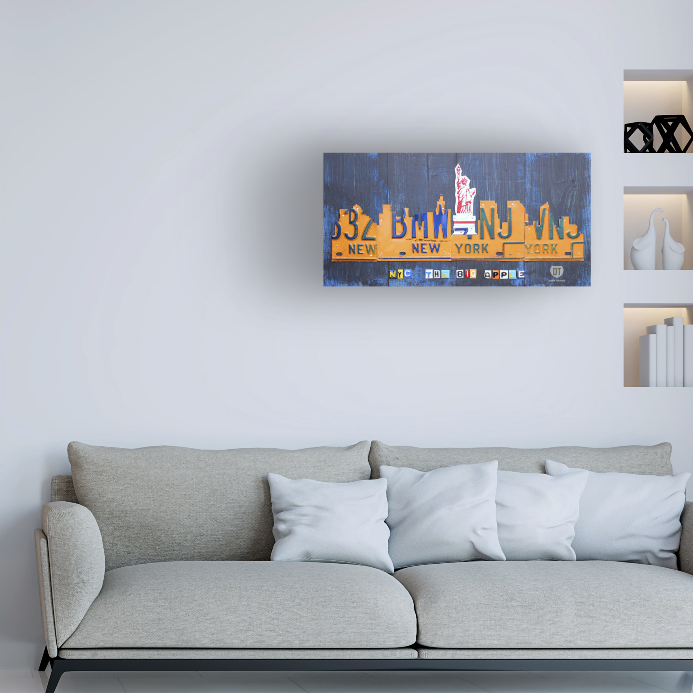 Trademark Fine Art 'New York City Skyline' Canvas Art by Design Turnpike