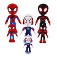thumbnail image 2 of 18-33cm 3styles Marvel Spiderman Plush Toy Soft Stuffed Cartoon Spider-man Stuffed Doll Plush Boy Cloth Doll Kid Christmas Gifts, 2 of 5