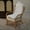 White, variant on Outdoor Rocking Chair Cushion Pad Garden Sun Lounger Seat Cover Non-Slip Washable Polyester Fiber for Patio Deck Lawn (1 Count)