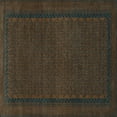 thumbnail image 1 of Ahgly Company Indoor Square Persian Turquoise Blue Traditional Area Rugs, 5' Square, 1 of 4