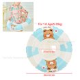 thumbnail image 1 of Baby Inflatable Swimming Rings Baby Float Circle Swimming Inflatable Infant Floating Swim Pool Accessories Sunshade Circle Toys Little Bear, 1 of 6