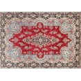 thumbnail image 1 of Ahgly Company Indoor Rectangle Traditional Tan Brown Persian Area Rugs, Swatch Sample, 1 of 6