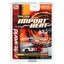 Auto World Sc378 R2 Xtraction Ultrag Slot Car 1995 Mitsubishi Eclipse Sra White