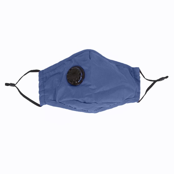 Pm2.5 Máscara Facial Bandanas Válvula Transpirable Ajustable Reutilizable Filtros Reemplazables Cubierta Facial De Algodón Para Actividades Al Aire Libre Advancent CE002835-00