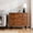Walnut, variant on Barara King Large Capacity Wooden Dresser Contemporary Storage Cabinet with 4 Drawers for Bedroom Living Room Entry Hall Closet Home Organization Furniture, Walnut