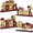 A005- Wine, variant on Graduation Table Decorations 2026, Black and Gold Graduation Decorations 2026, Class of 2026 Decorations, Centerpieces for Graduation, Set of 4 Wooden Class Did Grad Table Signs