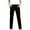 Black, variant on Aueoeo Cargos Pants Men, Men's Slim Fit Tie Elastic Straight Leg Jean Pants Lightweight Comfort Stretch Jeans Men