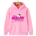 thumbnail image 3 of Sudadera informal de calle kawaii con dibujos animados de Hello Kitty para niños y niñas de 3 a 14 años con diseño de Sunshine, sudadera para deportes al aire libre para niños, 3 of 5