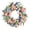 A, variant on 26 Inch Spring Summer Colorful Flower Wreath - For Front Door Forsythia Wild Flowers Wreath For Home Decor, Natural Grapevine Base for Durability, Wildflower Mix for Front Door and Window Decor
